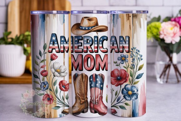 American Mom Floral 20oz Tumbler Wrap Review