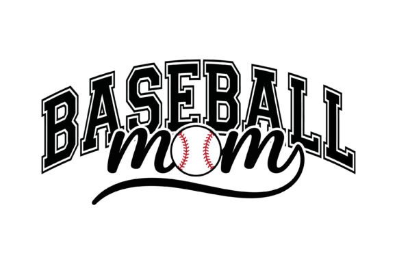 Baseball Mom Sports Typography Design Review