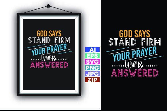 God Says Stand Firm: An Embroidery Design Review
