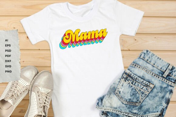 Mama Colorful Retro SVG: An Embroidery Review