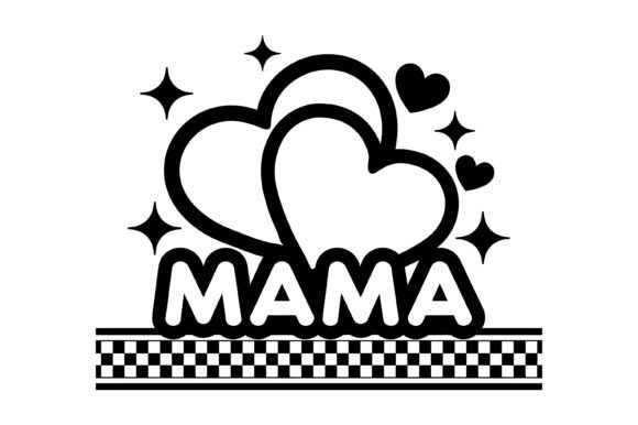 Mama Love Hearts Checker Style: An Embroidery Review