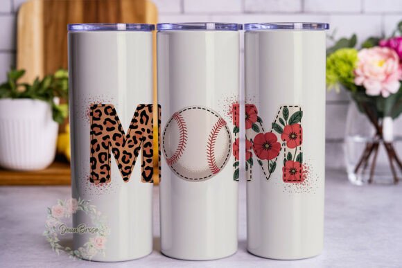 MOM Leopard Baseball Floral 20oz Tumbler Review