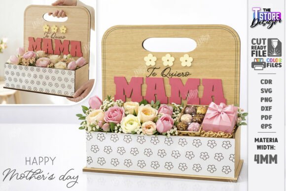 Mother's Day Flower Holder Laser Cut Review