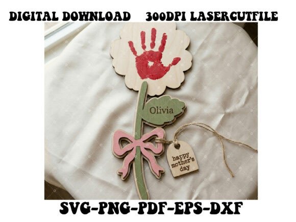 Mother’s Day Flower Bouquet Keepsake SVG Review