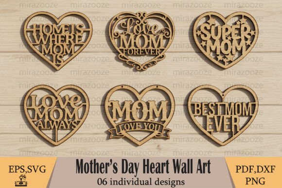 Mother’s Day Hearts Wall Art Bundle Review