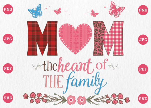 Mother’s Day Mom Heart Design: An Embroidery Review