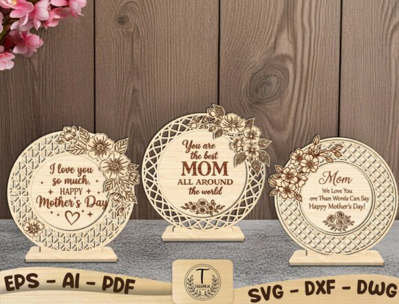 Mother’s Day Round Sign SVG Bundle Review