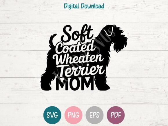 Soft Coated Wheaten Retriever Dog Mom Design Review