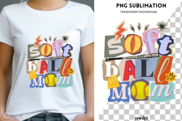 Softball Mom PNG Design for T-Shirts Review