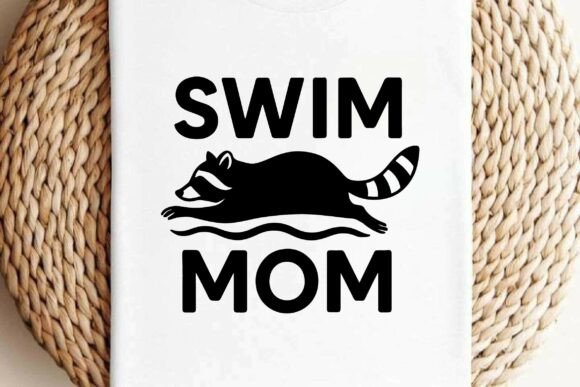 Swim Mom Raccoon Clipart: An Embroidery Review